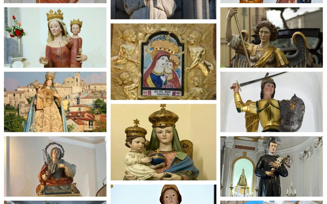 Santuario della chiesa di Santa Maria di Fontigliano a Nusco (AV)